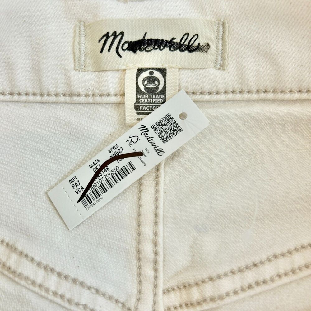 Madewell Jeans Womens 30T‎ The Tall 90s Straight Casual Minimalist Neutral Boho - Picture 16 of 16